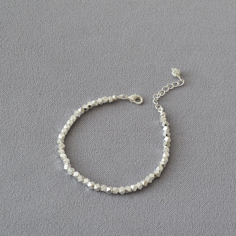 Argent Bracelet classique au charme intemporel