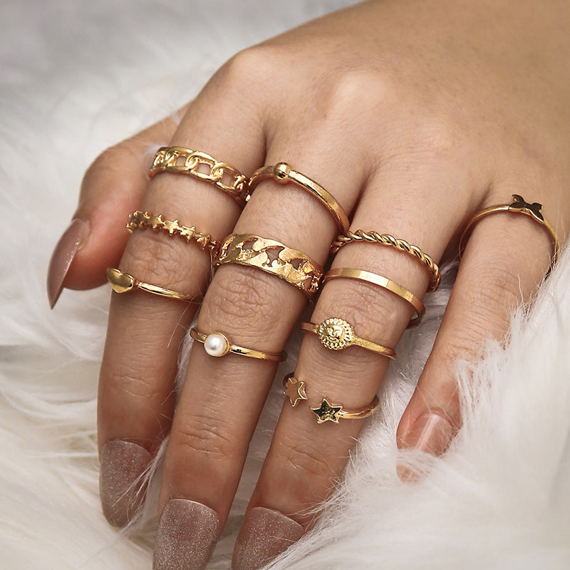 Perle Bague élégant pour toute occasion