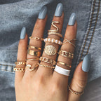 Perle Bague magnifique au style unique