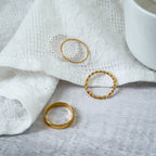 Perle Bague élégant pour toute occasion