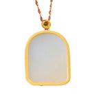 Argent Collier magnifique au style unique