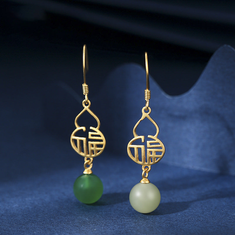 Argent Boucle d'oreille charmant pour toute occasion