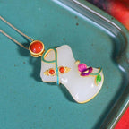 Argent Collier artisanal délicat