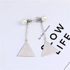 Perle Boucle d'oreille vintage fait main