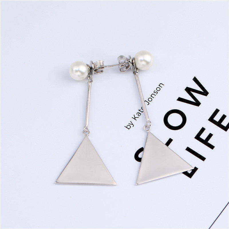 Perle Boucle d'oreille vintage fait main