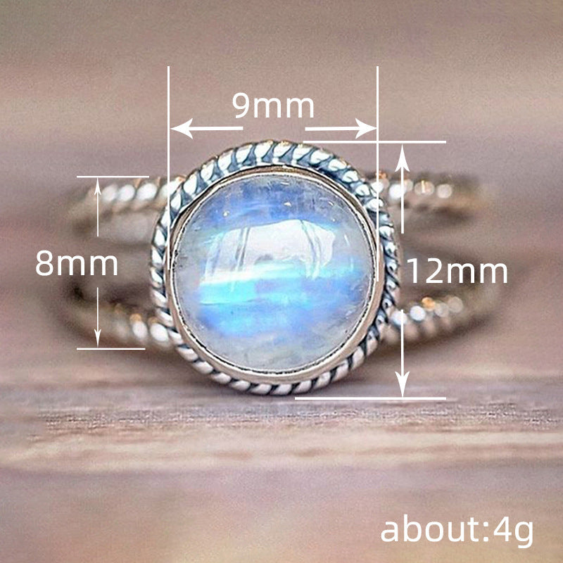 Argent Bague artisanal délicat