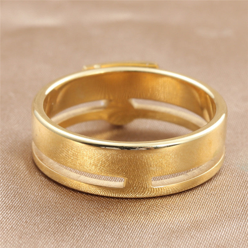 Bague classique au charme intemporel