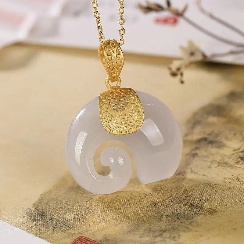 Argent Collier charmant pour toute occasion