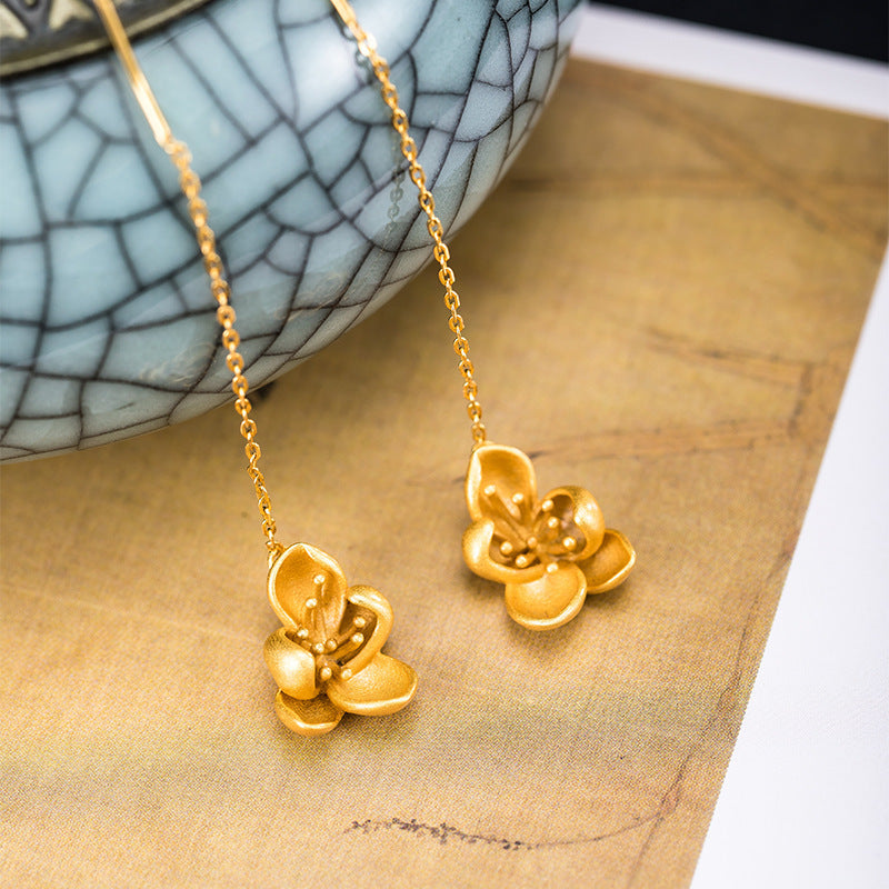 Argent Boucle d'oreille charmant pour toute occasion