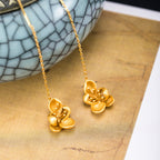 Argent Boucle d'oreille charmant pour toute occasion