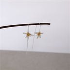 Argent Boucle d'oreille charmant pour toute occasion