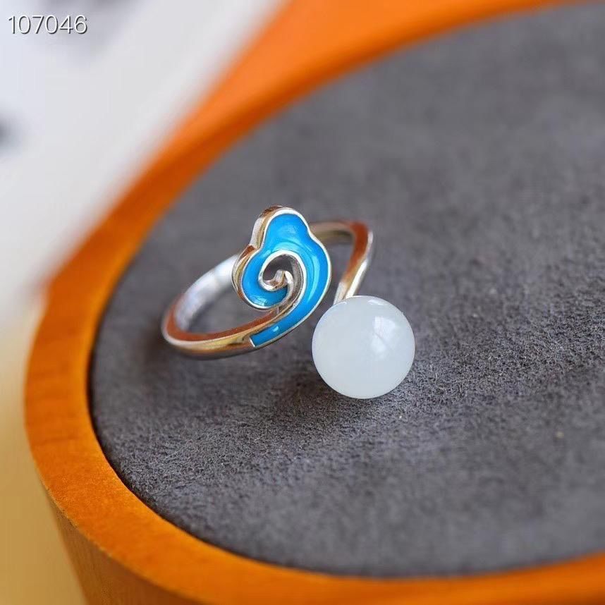 Argent Bague artisanal délicat
