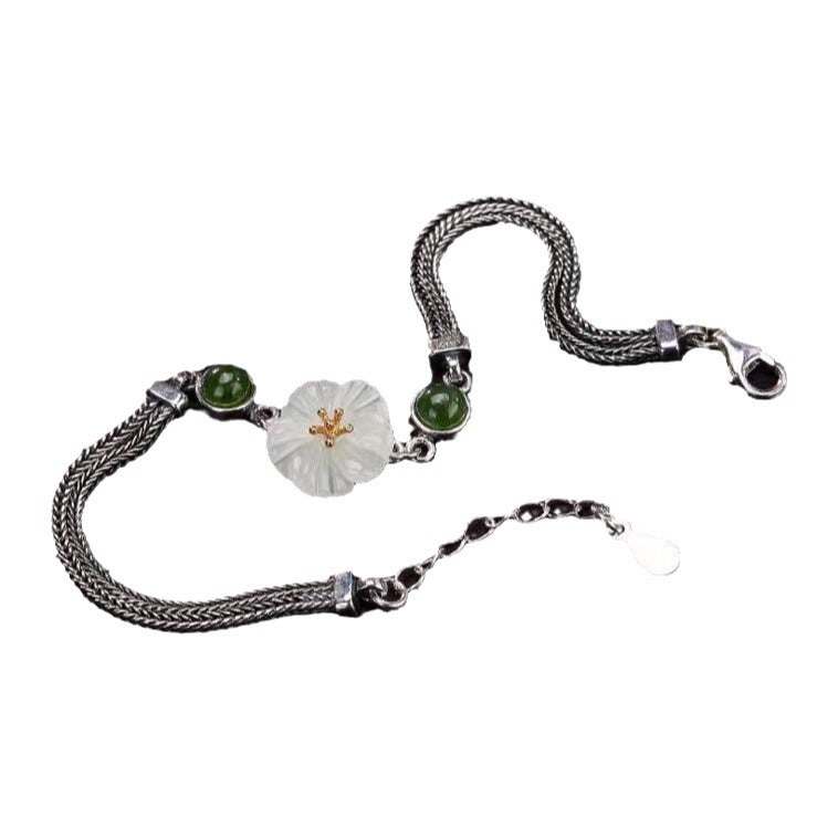 Argent Bracelet classique au charme intemporel