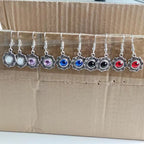 Argent Boucle d'oreille charmant pour toute occasion