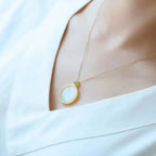 Argent Collier élégant pour toute occasion