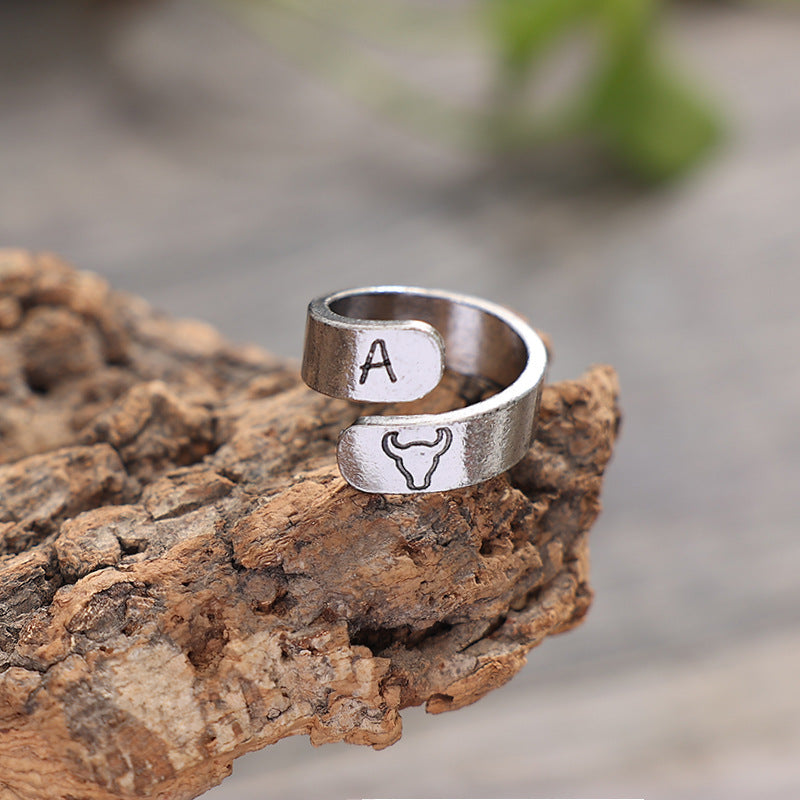 Argent Bague artisanal délicat