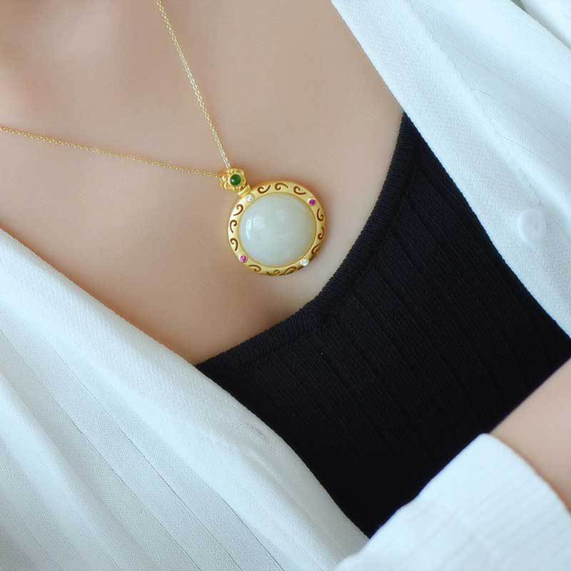 Argent Collier charmant pour toute occasion