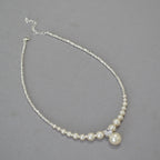 Argent Collier artisanal délicat