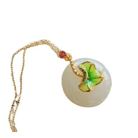 Argent Collier artisanal délicat