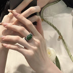 Argent Bague artisanal délicat