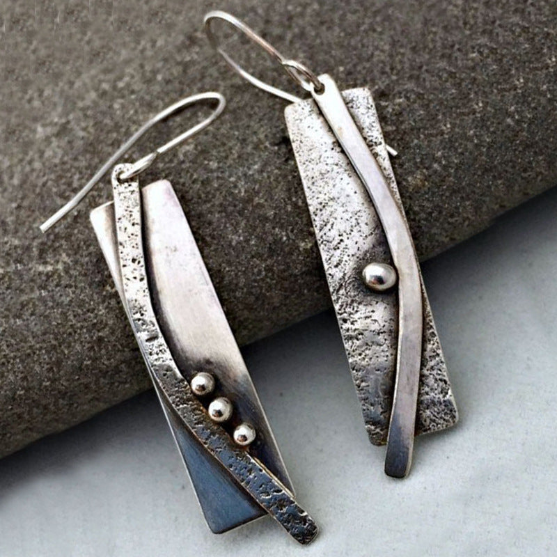 Argent Boucle d'oreille charmant pour toute occasion