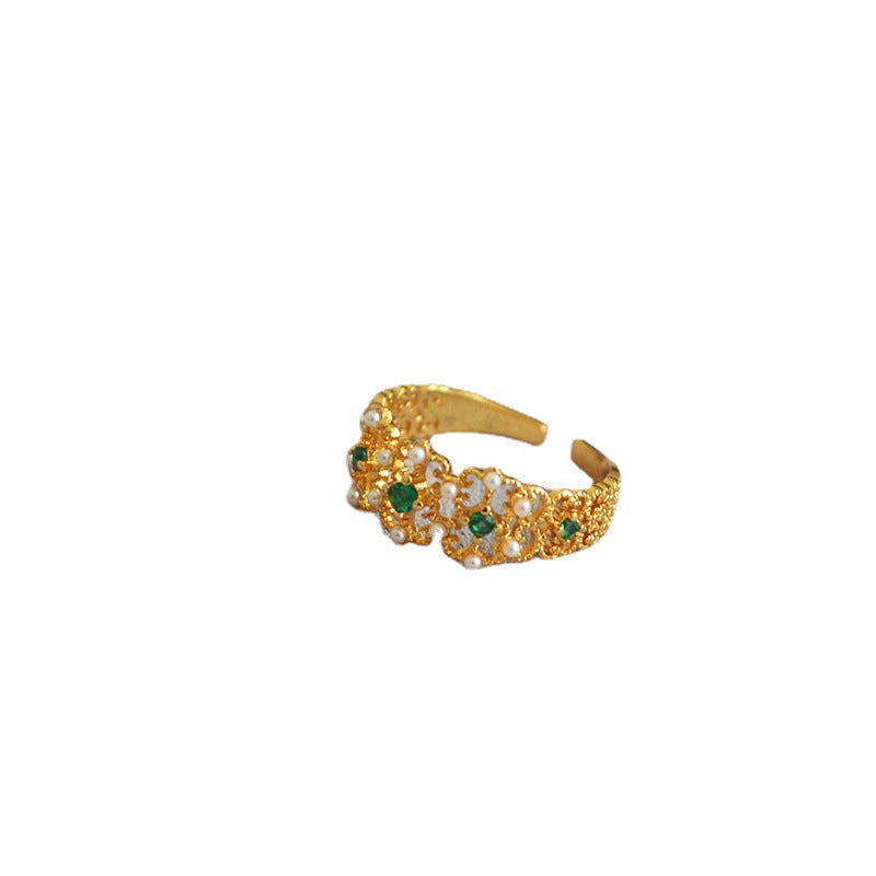 Perle Bague romantique pour moments spéciaux