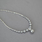 Argent Collier artisanal délicat