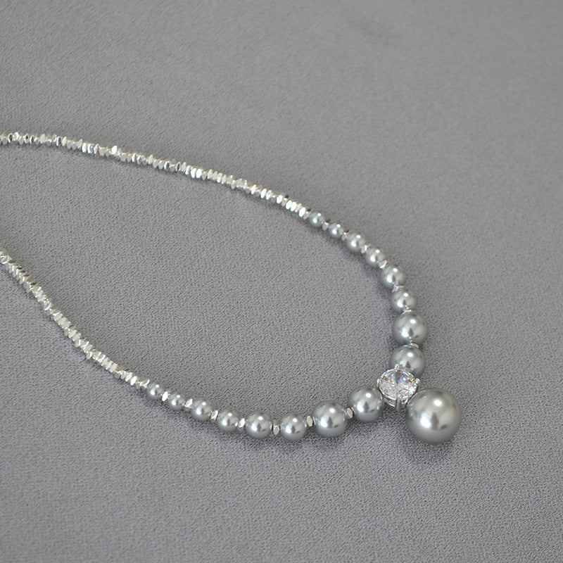 Argent Collier artisanal délicat