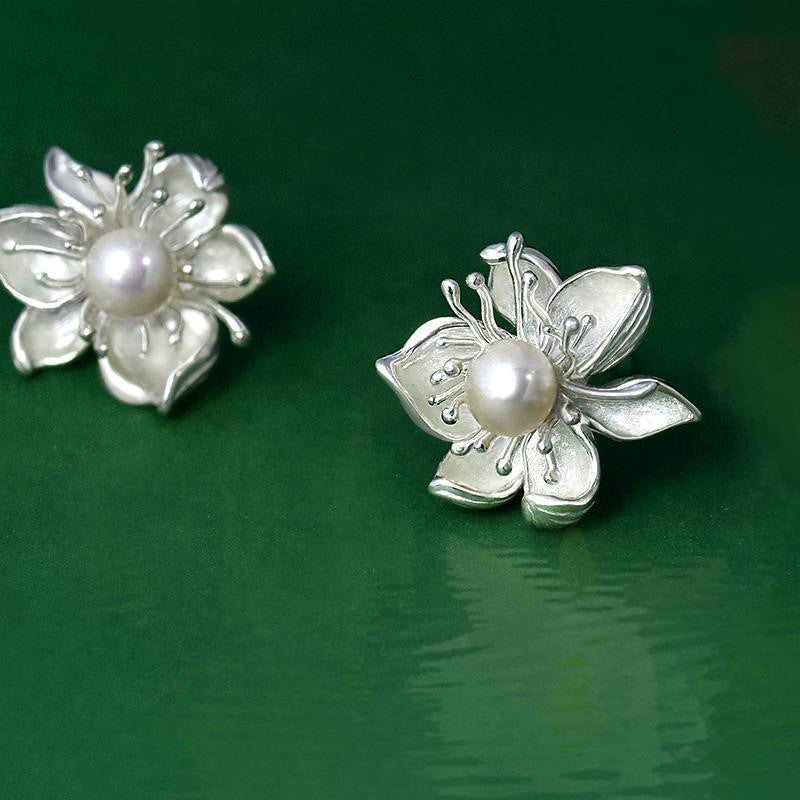 Argent Boucle d'oreille charmant pour toute occasion