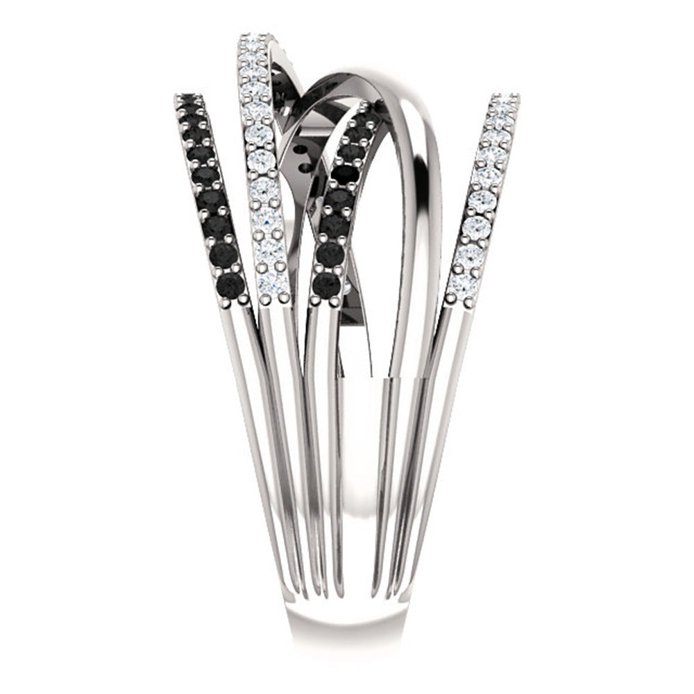 Argent Bague classique au charme intemporel