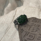 Argent Bague artisanal délicat