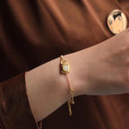 Argent Bracelet magnifique au style unique