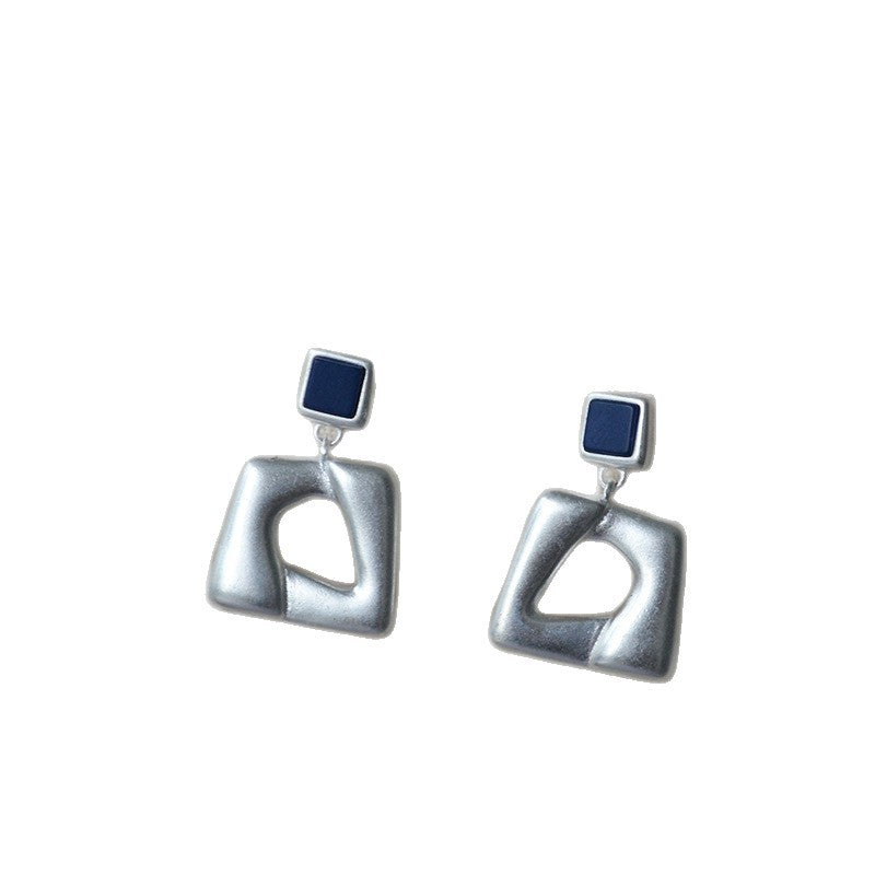 Argent Boucle d'oreille artisanal délicat