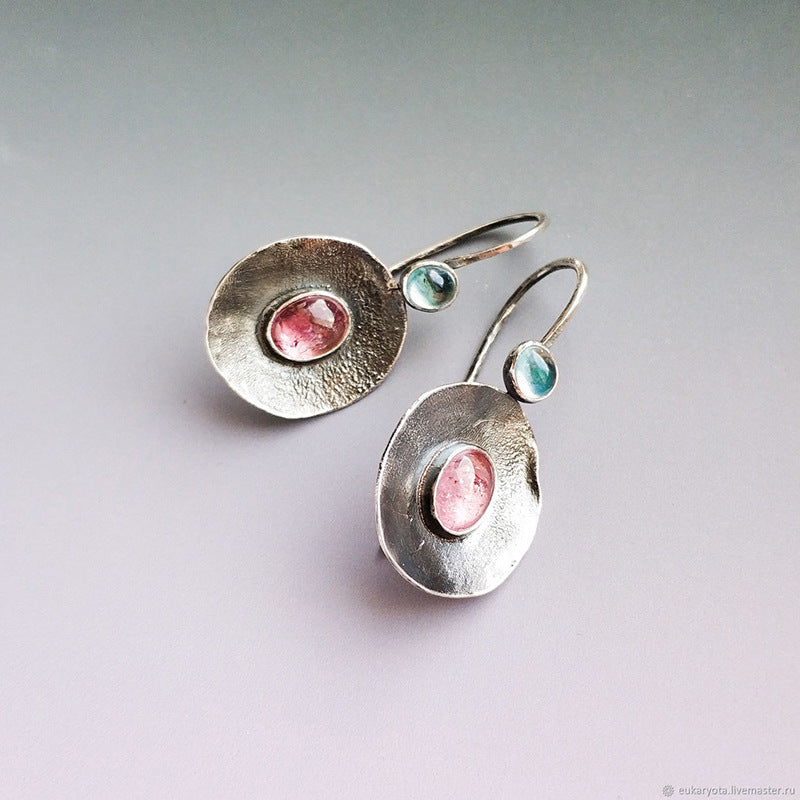 Argent Boucle d'oreille charmant pour toute occasion