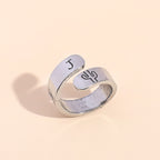 Argent Bague artisanal délicat