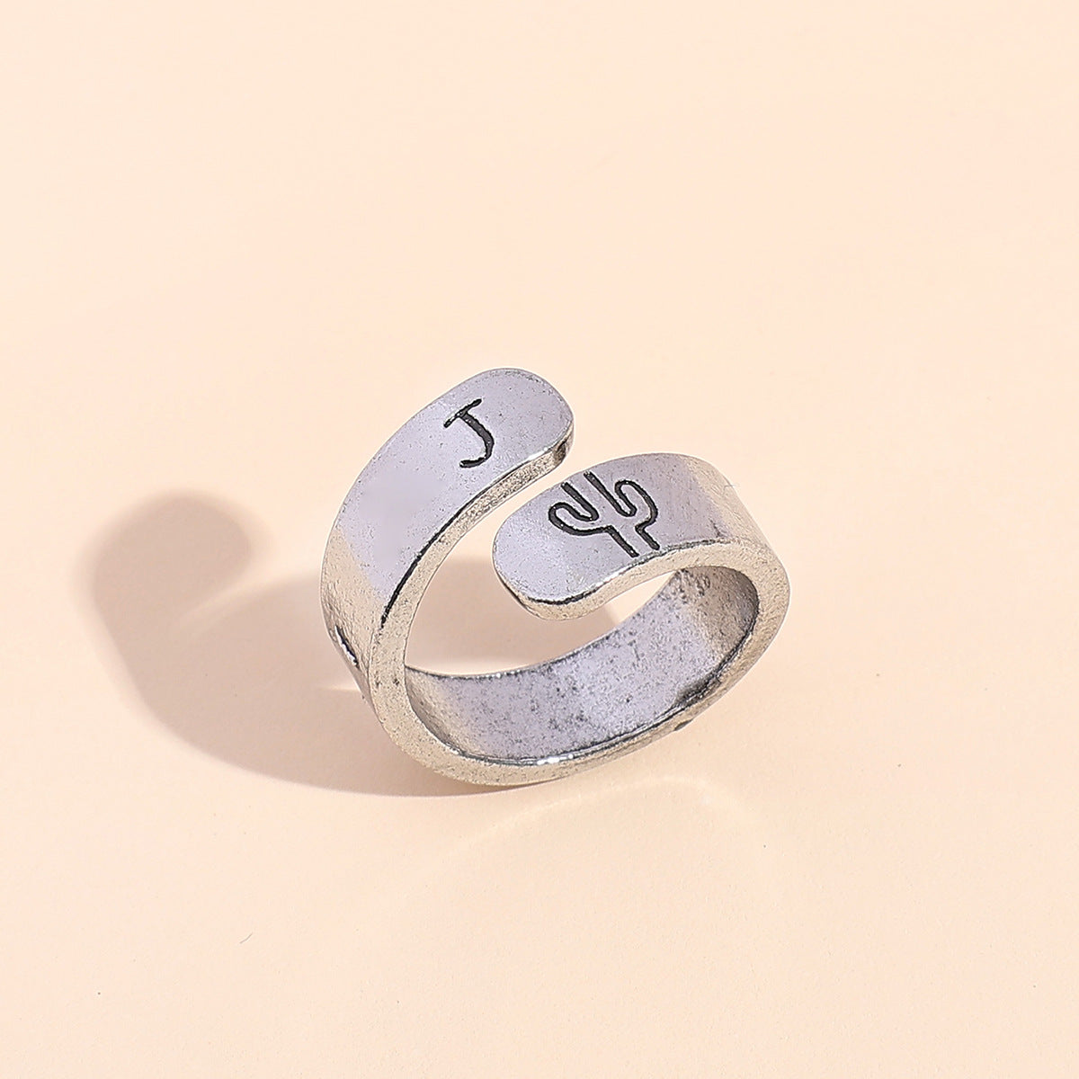 Argent Bague artisanal délicat