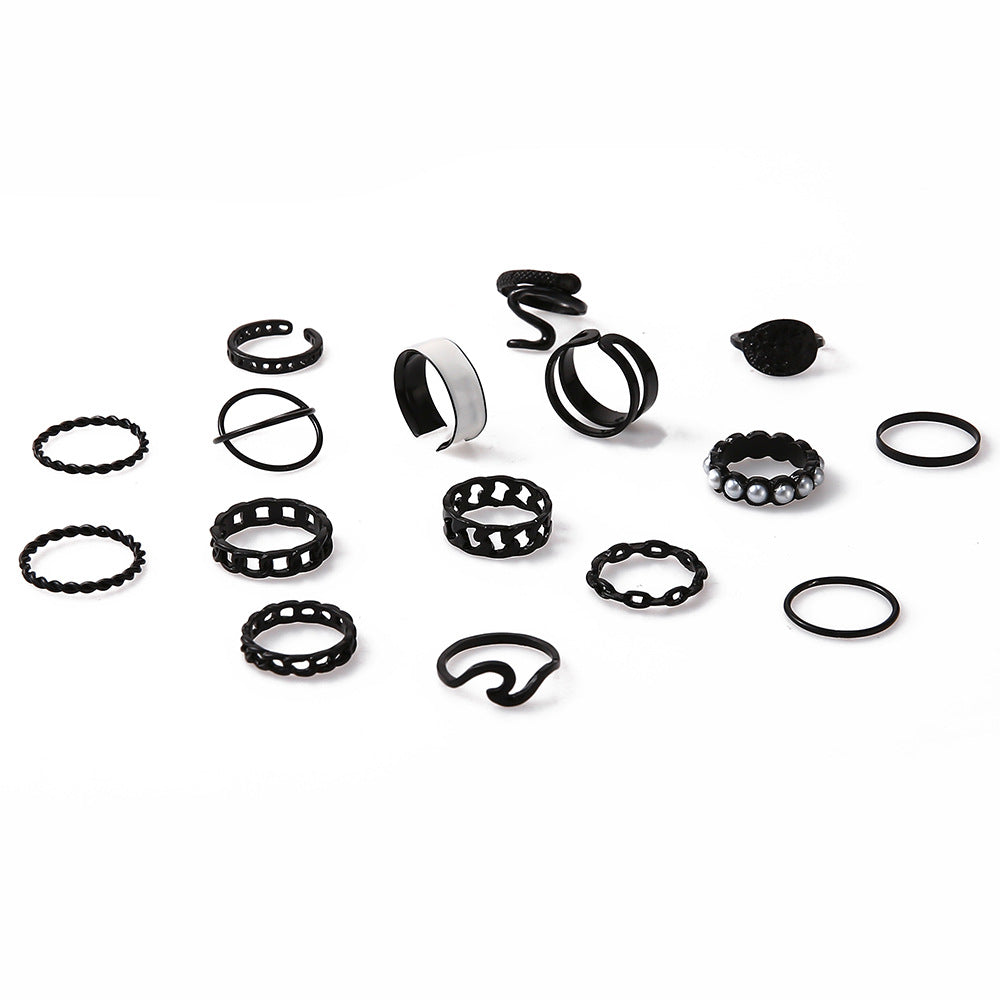 Perle Bague magnifique au style unique