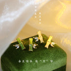 Argent Boucle d'oreille charmant pour toute occasion