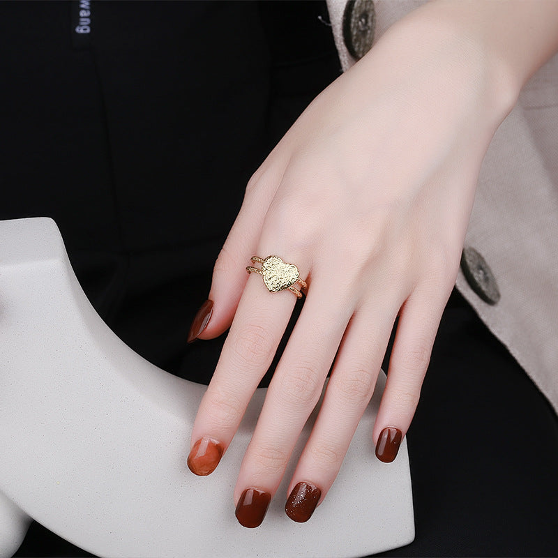 Argent Bague classique au charme intemporel