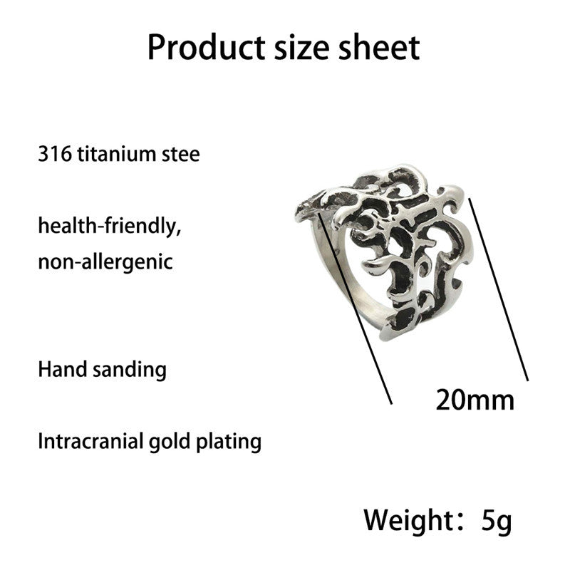 Bague vintage fait main