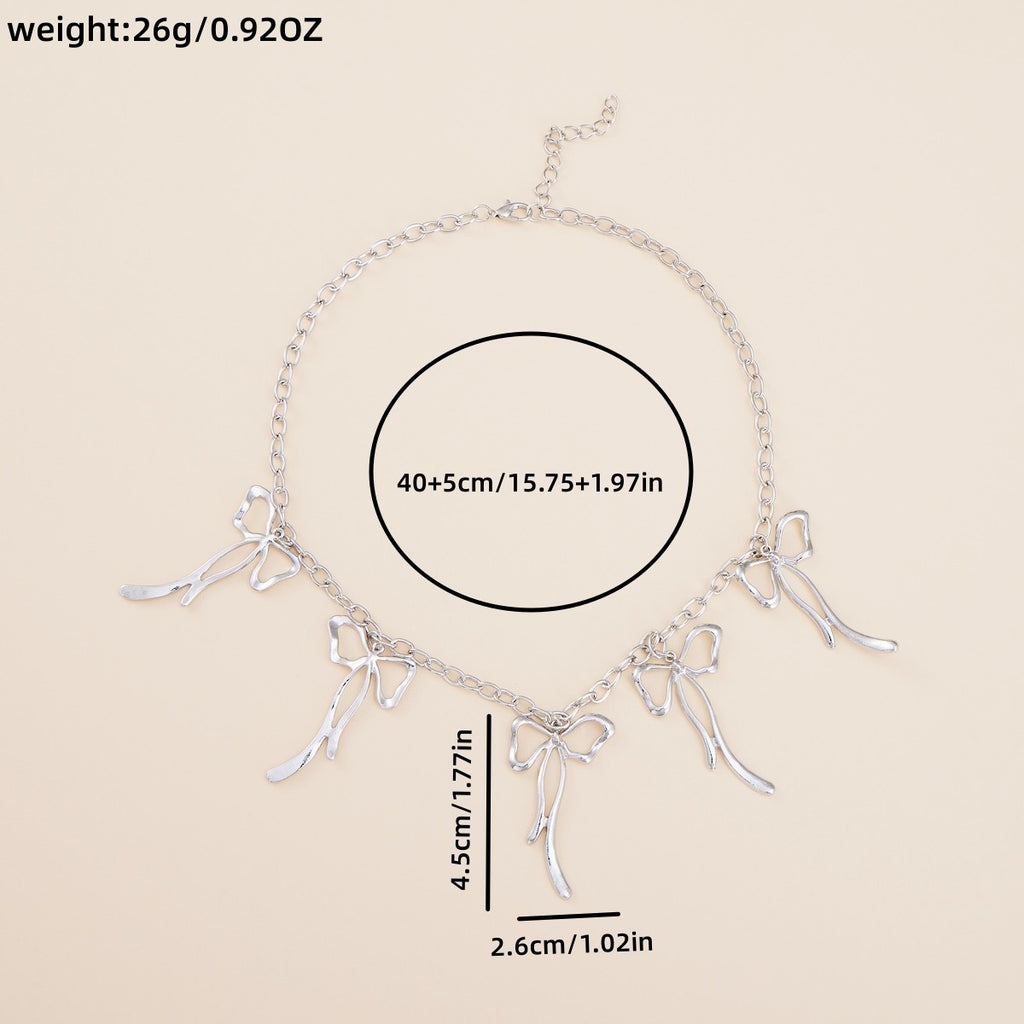 Argent Collier romantique pour moments spéciaux