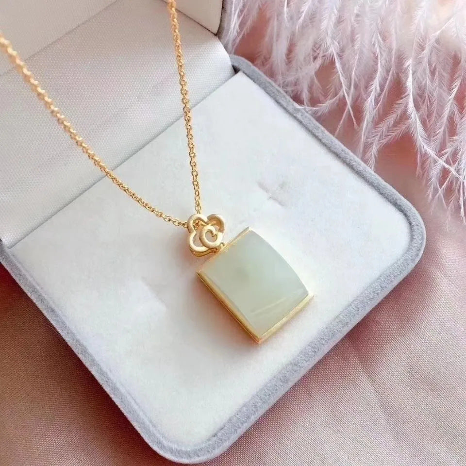 Argent Collier élégant pour toute occasion