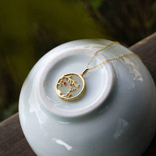 Argent Collier charmant pour toute occasion