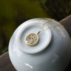 Argent Collier charmant pour toute occasion