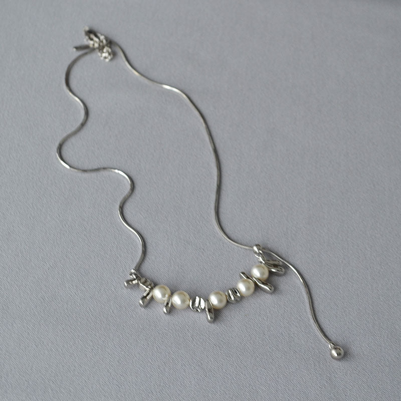 Argent Collier charmant pour toute occasion