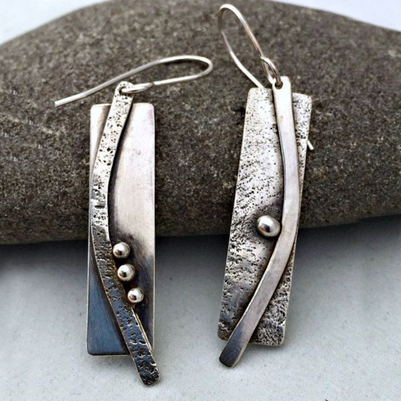 Argent Boucle d'oreille charmant pour toute occasion