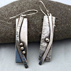 Argent Boucle d'oreille charmant pour toute occasion