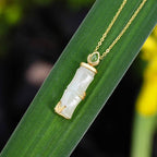 Argent Collier vintage fait main