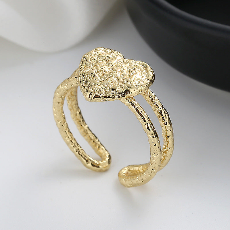 Argent Bague classique au charme intemporel