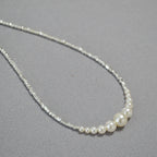 Argent Collier artisanal délicat